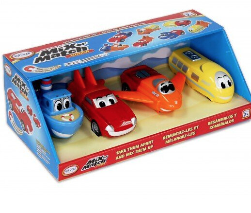 PP-61301 Mix or Match Vehicles Junior - Set 1 (Bilingual)