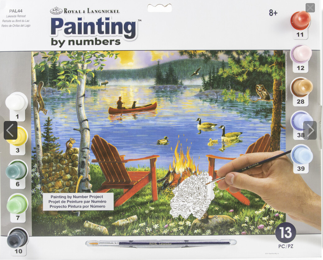 R-37397 Large PBN Lakeside Retreat