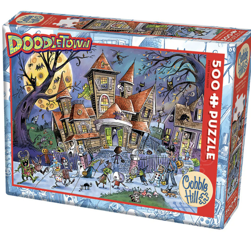 53551 DoodleTown: Haunted House (500pc)