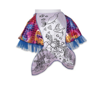 83081 Colour-a-Skirt, Mermaid, 4-6