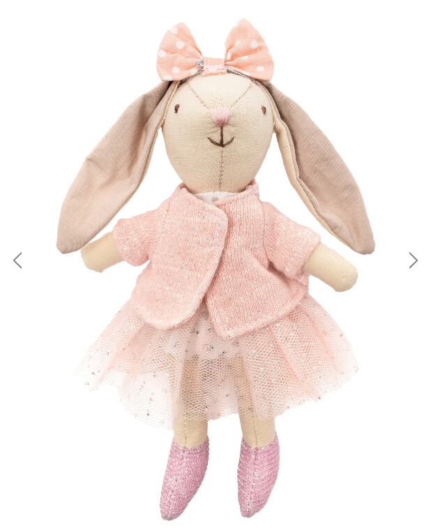 93205 Clover the Bunny Mini Doll, 6.5&quot;