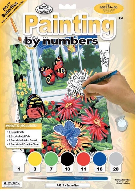 R-99366 PBN Butterflies