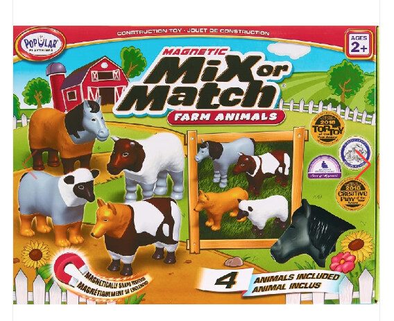 PP-62001 Mix or Match Farm Animals (Bilingual)