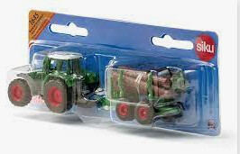 1645 tractor with forestry trailer