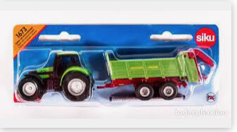 1673 Tractor with universal manure spreader