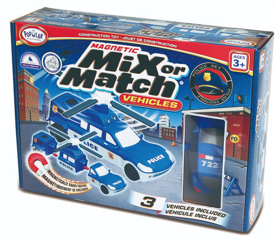 PP-60316 Mix or Match Vehicles Police (Bilingual)