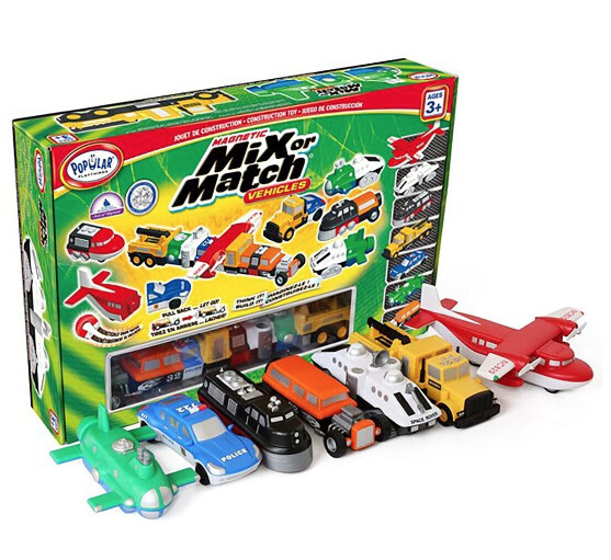 PP-60313 Mix or Match Vehicles - 7 Vehicle Set (Bilingual)