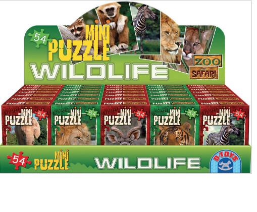 DT-901 Wildlife - mini puzzle (40 in PDQ)