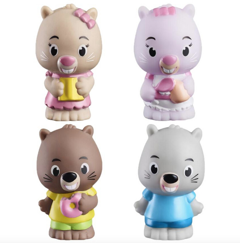 FBT-2488 Timber Tots ChipChip Family (set of 4)