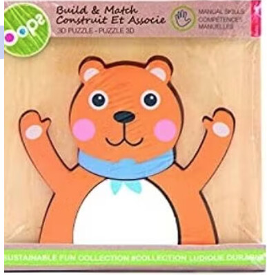 OP1601511 BLD AND MTCH PUZ BEAR OOPS