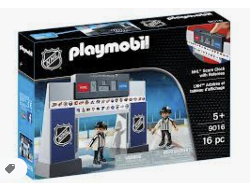 9016 NHL Score Clock with Referees