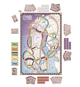 DW7208 TICKET TO RIDE - NORDIC COUNTRIES