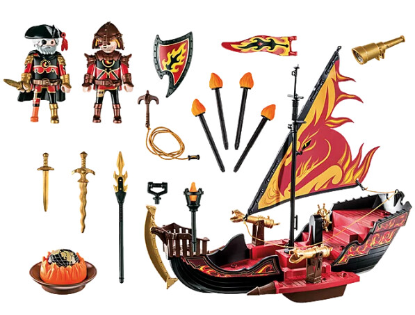 70641 Burnham Raiders Fire Ship
