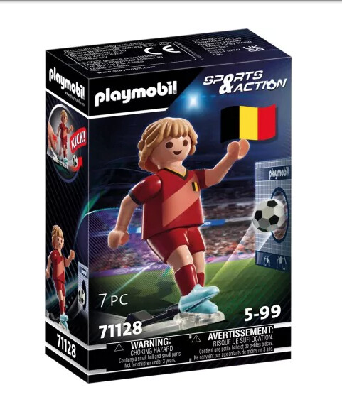 71128 Soccer Player - Belgium