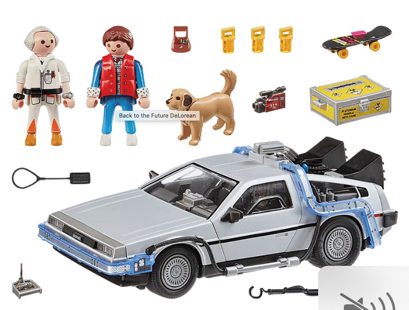 70317 Back to the Future DeLorean