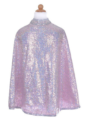 50667 Silver Sequins Cape 7-8