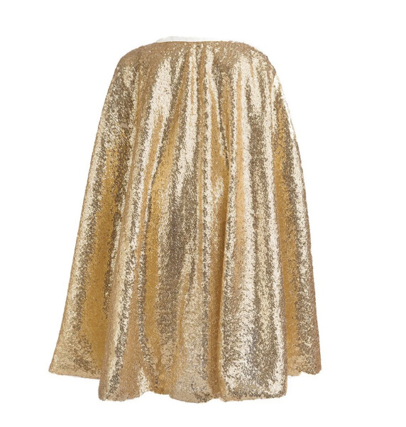 50955 Gracious Gold Sequins Cape, 5-6