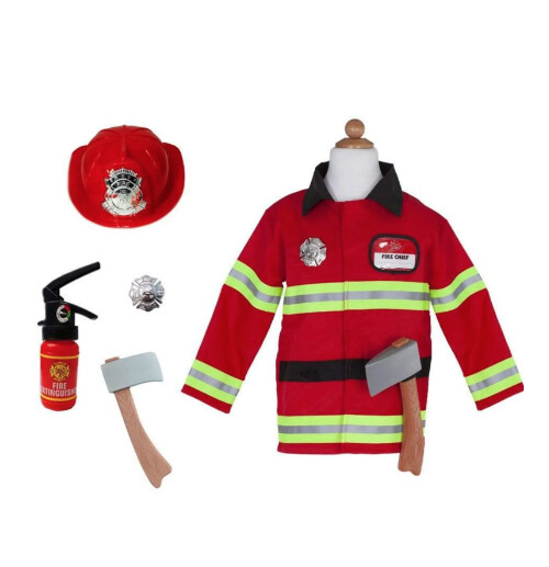 81355 Firefighter with Accessories, Size 5-6