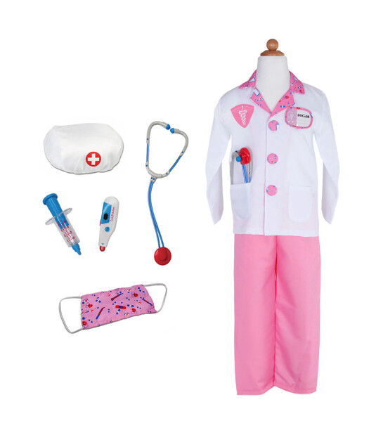 81210 Pink Doctor/Acc in Garment Bag Size 5-6