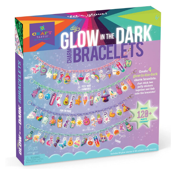 AW-3179 Craft-tastic: Glow-in-the-Dark Charm Bracelets
