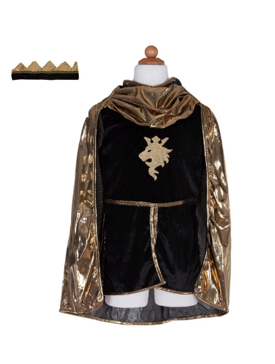 61955 Gold Knight Tunic/Cape/Crown 5/6