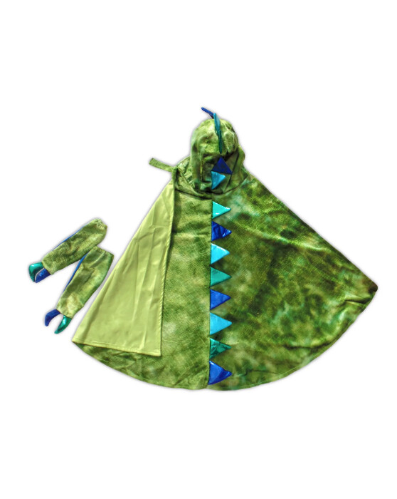 54905 Dragon Cape w/Claws Grn 5/6