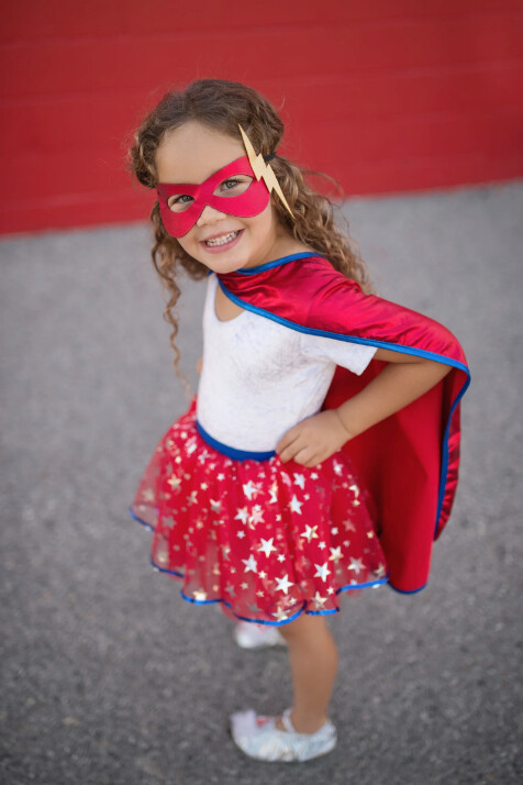 67675 Superhero Tutu/Cape/Mask 4/7