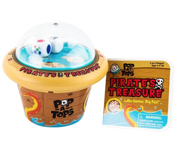 PAT-6795 Pop-A-Tops Pirate&#39;s Gold (4 in PDQ)