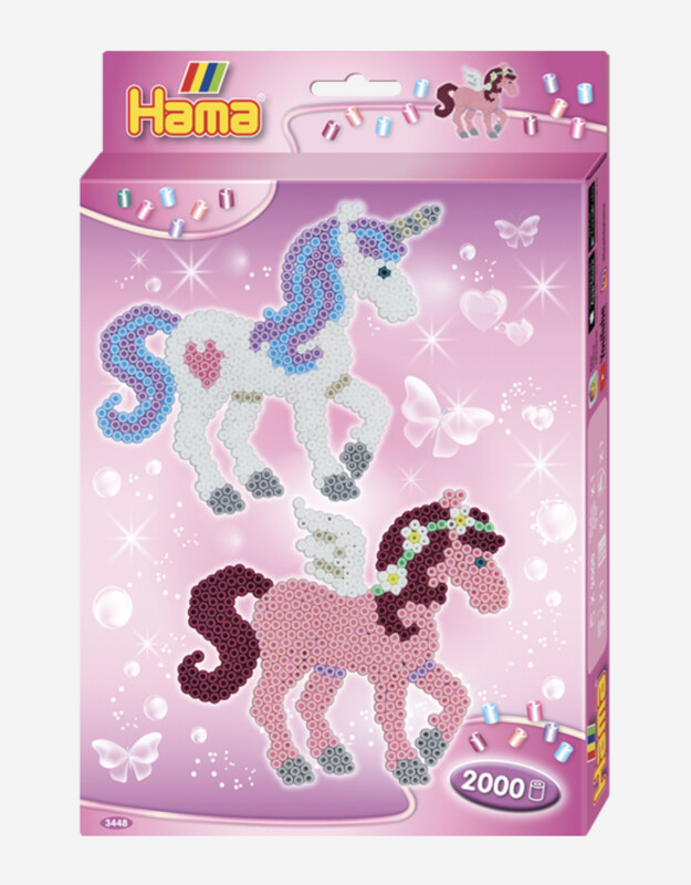 3448 FANTASY HORSES-HANGING BOX