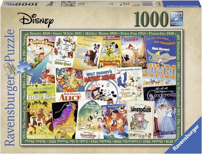 19874 Disney Vintage Movie 1000P