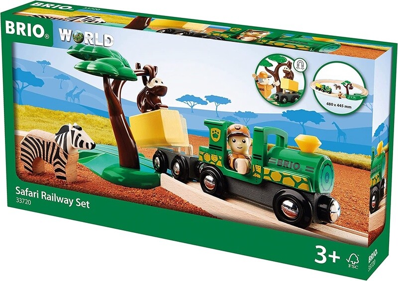 33720 Safari Railway Set