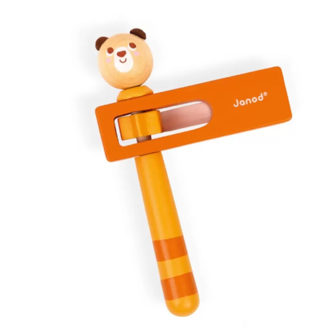 340216 JANOD POCKET - BEAR AND RABBIT NOISEMAKER