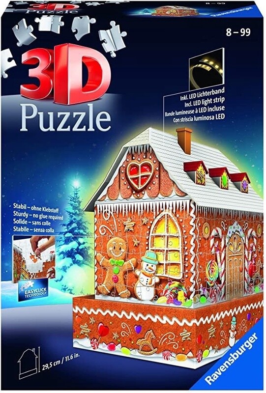 11237 Gingerbread House 3D
