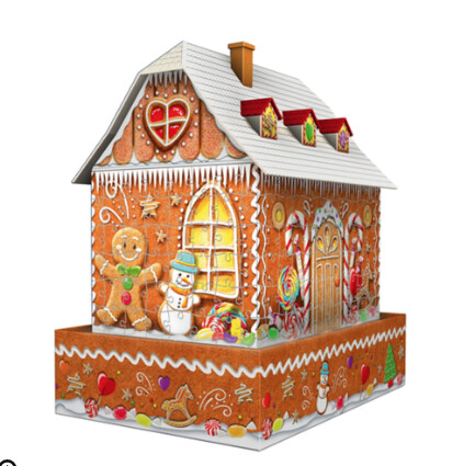 11237 Gingerbread House 3D