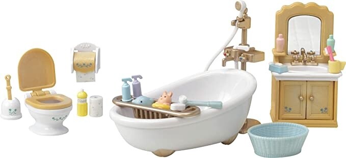 CC1748 BL COUNTRY BATHROOM SET CALICO