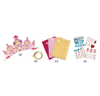 DJ07901 - DIY / Mosaic Tiaras / Like a princess