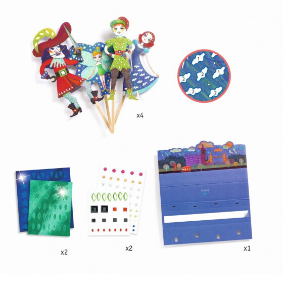 DJ07990 - DIY / Puppets to decorate / Peter Pan