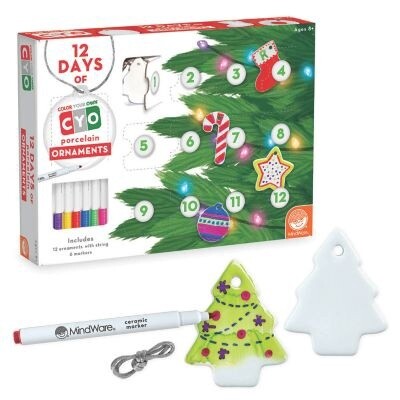 MW-99322 Color-Your-Own 12 Days of Ornaments