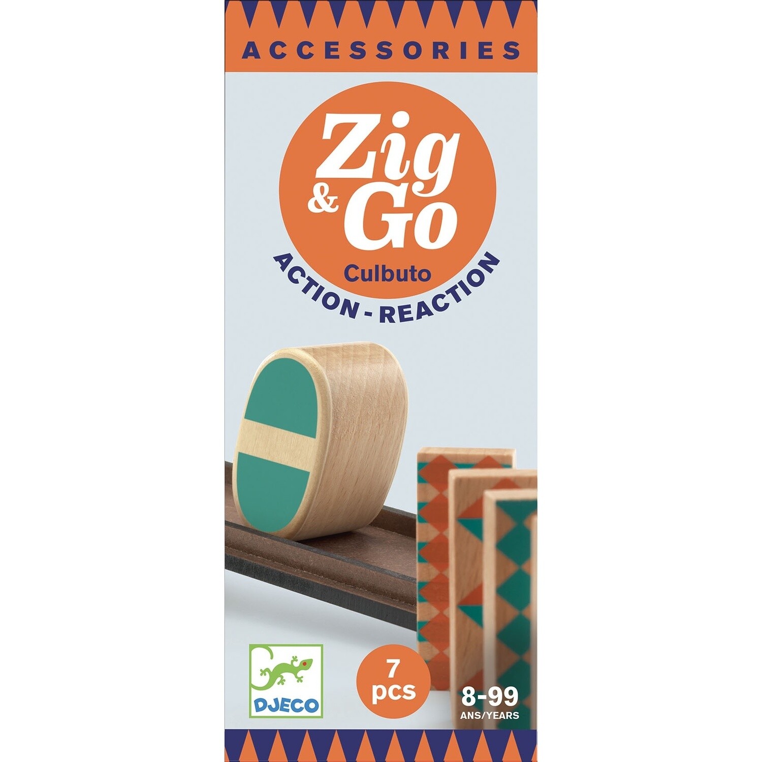 DJ05648 Zig &amp; go / Culbuto / 7 pcs