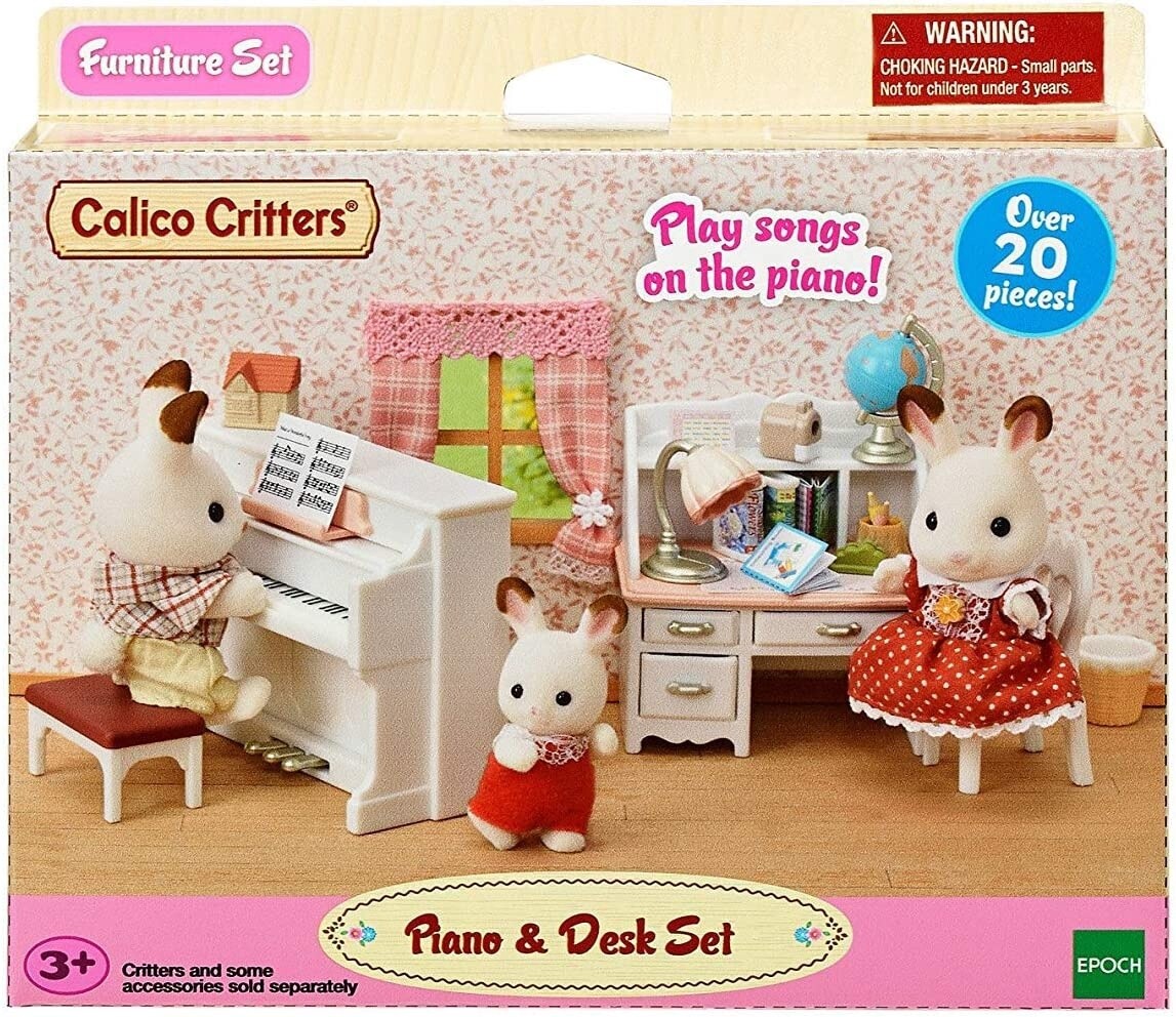CF1746 BL PIANO AND DESK SET CALICO