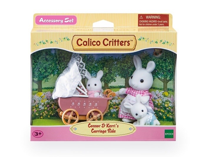CC2488 CONNOR N KERRI CARRIAGE CALICO CRITTERS