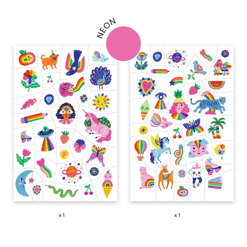 DJ09617 Tattoos / Rainbow #CO 10#