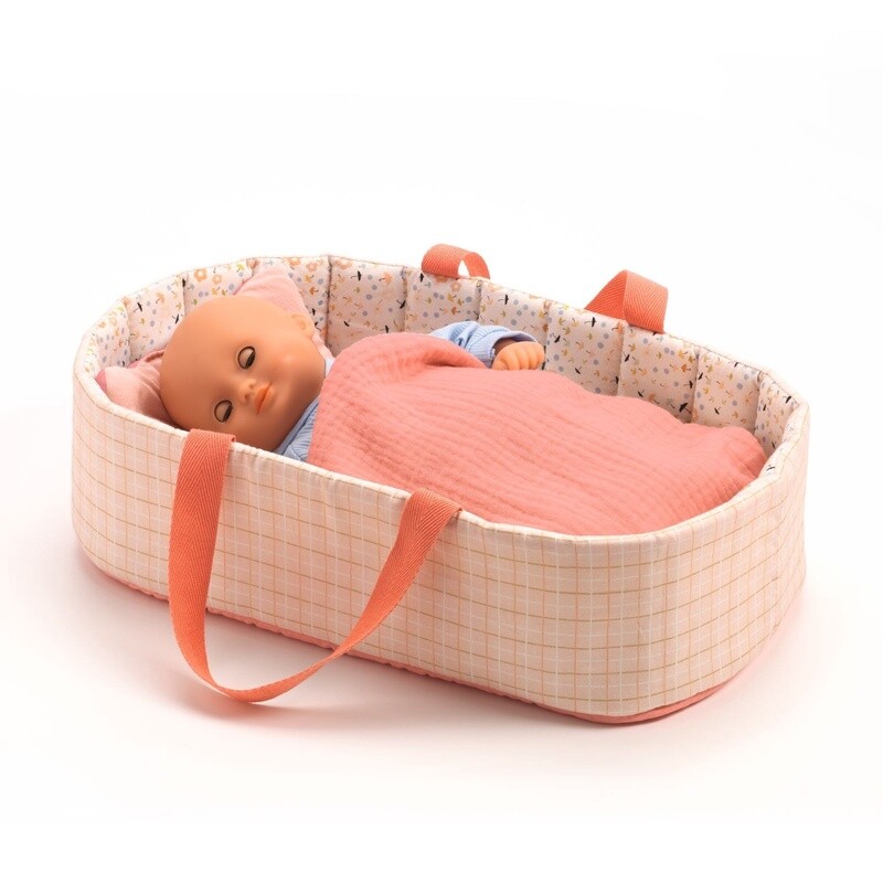 DJ07844 Pomea / Bassinet Pink Lines