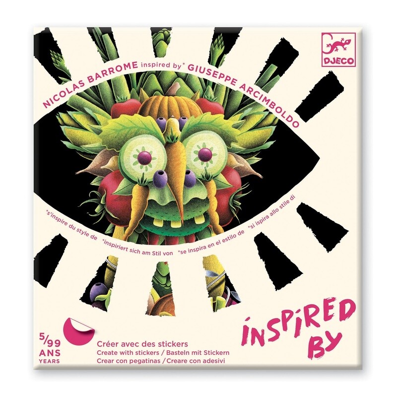 DJ09370 Inspired by / Spring vegetables (Arcimboldo)   #CO 10#