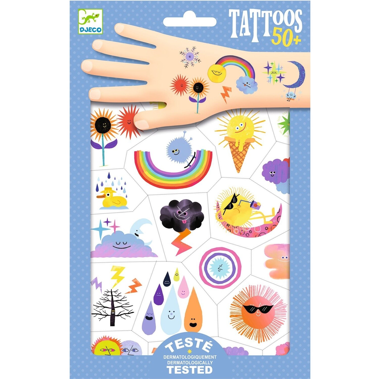 DJ09613 Tattoos / Weather emojis #CO 10#