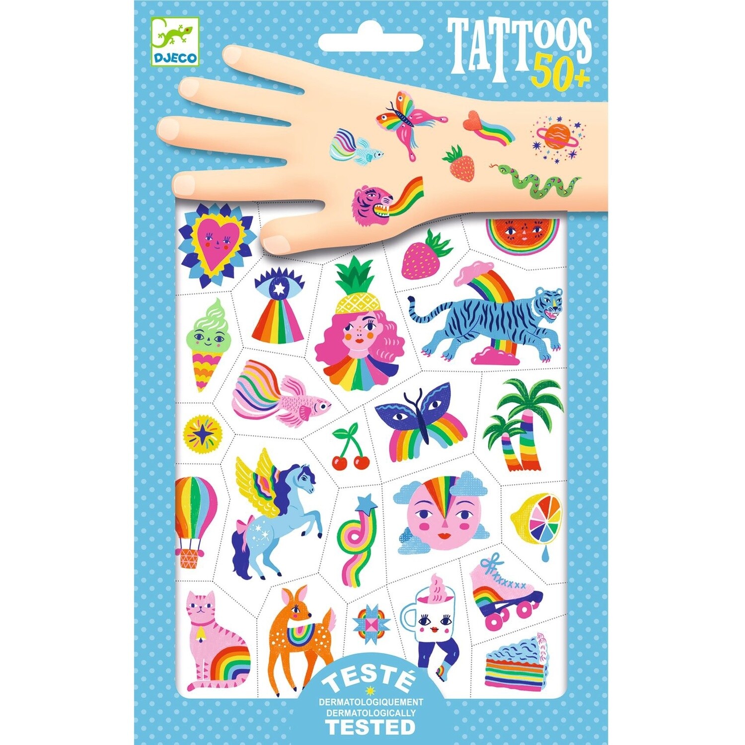 DJ09617 Tattoos / Rainbow #CO 10#