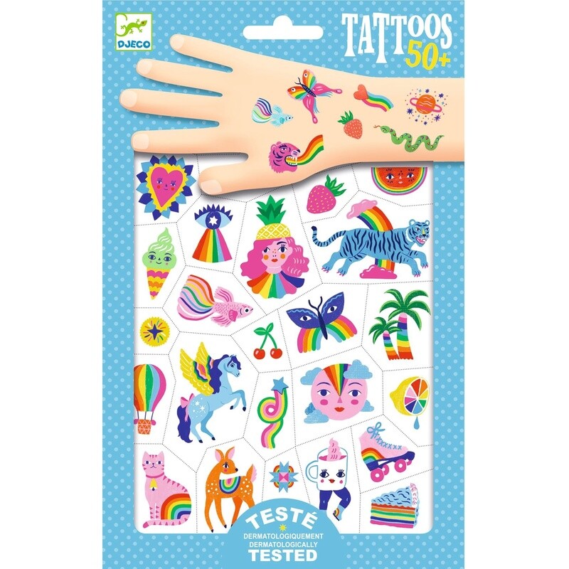 DJ09617 Tattoos / Rainbow #CO 10#