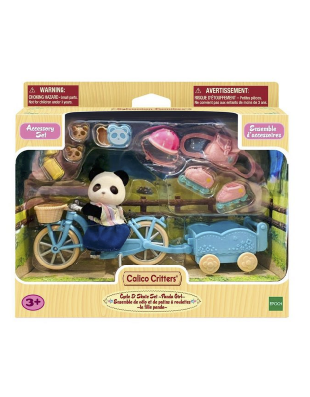 CC1981 Cycle &amp; Skate Set - Panda Girl