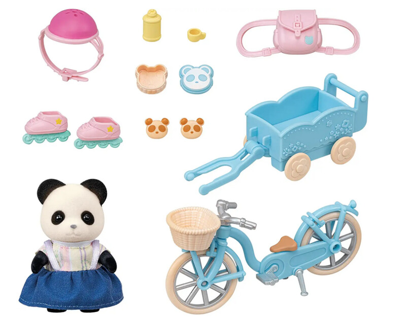 CC1981 Cycle &amp; Skate Set - Panda Girl