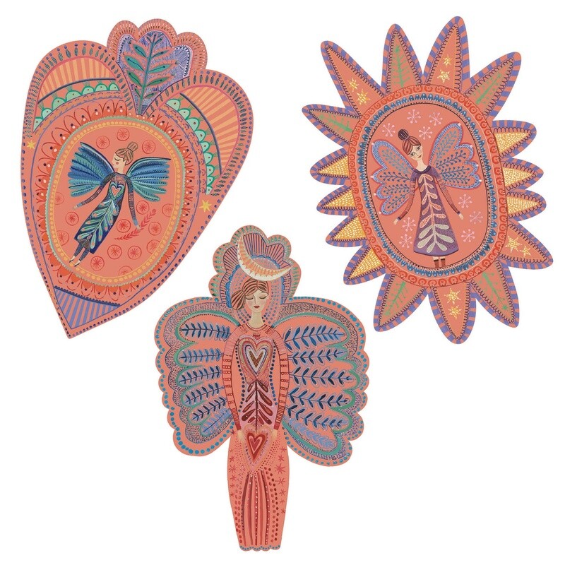 DJ09705 Scratch cards / Angels